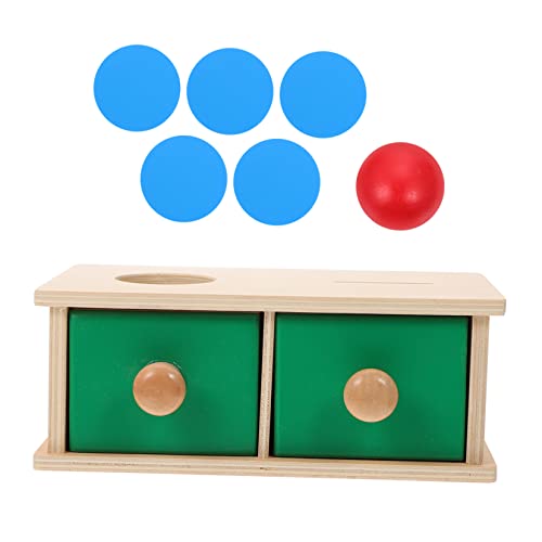 Homoyoyo Montessori Sortierspiel Aus Holz Mit Bällen Und Münzen – Pädagogisches Für Ab 1 Jahr - Ideal Für Frühe Und Spielerisches Lernen von Homoyoyo