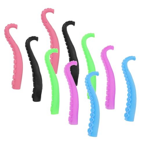 Homoyoyo Octopus Tentakeln Finger Puppen – 10 Stücke Gummi Tentakel Finger Für Party Favors - Kreative Spiele Und Lustige Aktivitäten Für Und Erwachsene von Homoyoyo