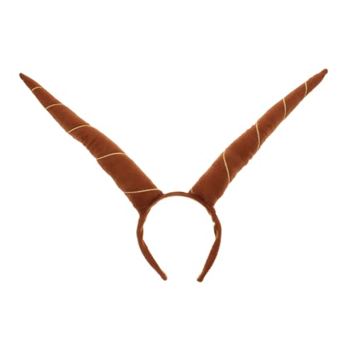 Homoyoyo Ox Horn Haarreif mit Gepolsterten Hörnern Weiches Baumwollstoff Design Vielseitig Einsetzbar für Halloween Kostümpartys Karneval und Festliche Events Auffälliges Cosplay Accessoire Homoyoyo Ox Horn Haarreif mit Gepolsterten Hörnern Weiches Baumwollstoff Design Vielseitig Einsetzbar für Halloween Kostümpartys Karneval und Festliche Events Auffälliges Cosplay Accessoire von Homoyoyo
