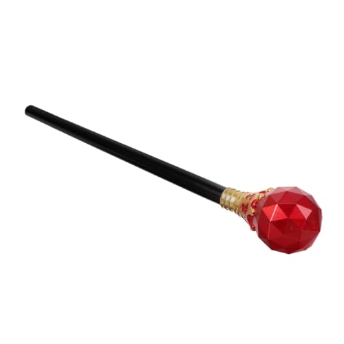 Homoyoyo Party Scepter Prop Königin Kostüm Cosplay Zauberstab für Halloween Karneval Verkleidungsspiel Leichtes Kunststoffaccessoire Elegant und Langlebig Homoyoyo Party Scepter Prop Königin Kostüm Cosplay Zauberstab für Halloween Karneval Verkleidungsspiel Leichtes Kunststoffaccessoire Elegant und Langlebig von Homoyoyo