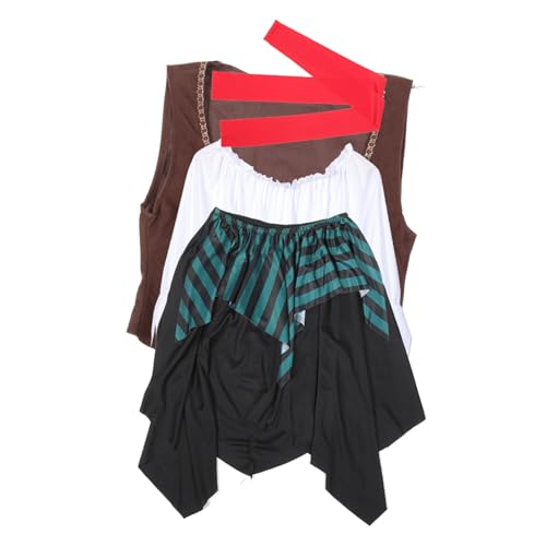Homoyoyo Piratenkostüm Damen Halloween Cosplay Kostüm-requisite Aus Stoff Für Fotoshooting Geburtstagsfeier Bühnenauftritt Erwachsene Frauen Homoyoyo Piratenkostüm Damen Halloween Cosplay Kostüm-requisite Aus Stoff Für Fotoshooting Geburtstagsfeier Bühnenauftritt Erwachsene Frauen von Homoyoyo