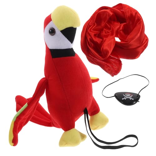 Homoyoyo Piratenkostüm Zubehör Teilig mit Piratenhut Augenklappe und Leichter Papagei Schulterdeko für Halloween Karneval Cosplay und Mottopartys Lustige Party Accessoires Homoyoyo Piratenkostüm Zubehör Teilig mit Piratenhut Augenklappe und Leichter Papagei Schulterdeko für Halloween Karneval Cosplay und Mottopartys Lustige Party Accessoires von Homoyoyo