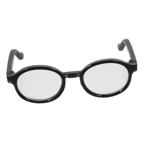Homoyoyo Puppenbrille für Baumwollpuppen Schwarzer Rahmen mit Transparenten Gläsern als Zubehör für Puppenkleidung und DIY Puppenhaus Modisches Kostüm Accessoire für Puppen Homoyoyo Puppenbrille für Baumwollpuppen Schwarzer Rahmen mit Transparenten Gläsern als Zubehör für Puppenkleidung und DIY Puppenhaus Modisches Kostüm Accessoire für Puppen von Homoyoyo