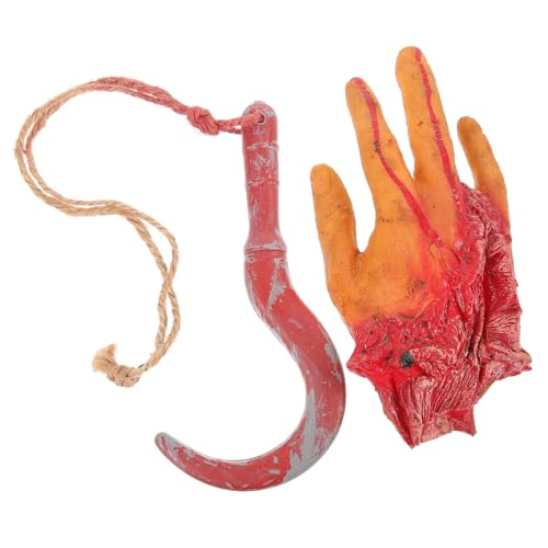Homoyoyo Realistische Halloween Deko Gebrochene Hand Deko Teiliges Abgetrennte Hand Requisit für Gruselige Partydekoration für Haunted House Fenster Tisch Baum Geschenkidee Homoyoyo Realistische Halloween Deko Gebrochene Hand Deko Teiliges Abgetrennte Hand Requisit für Gruselige Partydekoration für Haunted House Fenster Tisch Baum Geschenkidee von Homoyoyo