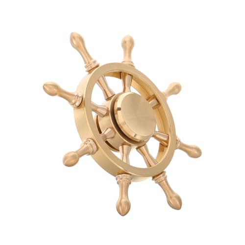 Homoyoyo Steuerrad Deko Klein – Mediterranes Bootsrad Mit 5 cm Durchmesser - Ideales Nautisches Ornament Für Flair in Ihrem Zuhause Oder Am Strand von Homoyoyo