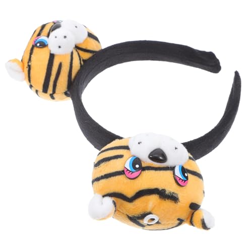 Homoyoyo Süßes Tiger Ohren Haarband Plüsch Stirnband Halloween Karneval Kostüm Zubehör für Jungen Mädchen Party Cosplay Homoyoyo Süßes Tiger Ohren Haarband Plüsch Stirnband Halloween Karneval Kostüm Zubehör für Jungen Mädchen Party Cosplay von Homoyoyo