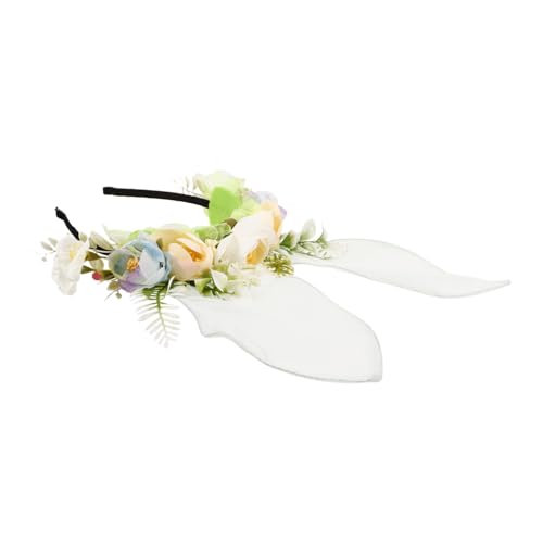 Homoyoyo Verstellbares Hasenohren Haarreif mit Blüten Leichtes Party accessoire für Erwachsene und Komfortabler Stirnband für Kostüme Bühnenauftritte und Karneval Homoyoyo Verstellbares Hasenohren Haarreif mit Blüten Leichtes Party accessoire für Erwachsene und Komfortabler Stirnband für Kostüme Bühnenauftritte und Karneval von Homoyoyo
