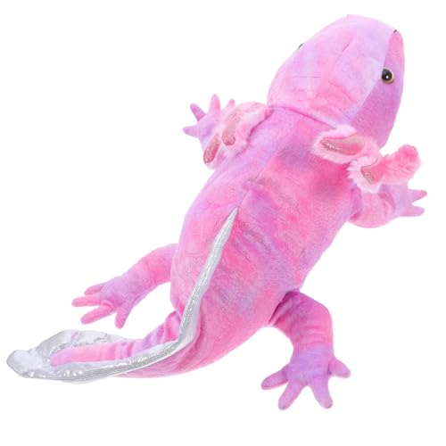 Homoyoyo Weiche Axolotl Handpuppe mit Beweglichem Mund Kuscheliges Plüschtier für Jahre Fördert Kreatives Rollenspiel für Geschichten und Familienzeit Homoyoyo Weiche Axolotl Handpuppe mit Beweglichem Mund Kuscheliges Plüschtier für Jahre Fördert Kreatives Rollenspiel für Geschichten und Familienzeit von Homoyoyo