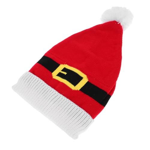 Homoyoyo Weihnachtsmütze Feiertagshüte Weihnachten gestrickte Mütze Beanie-Totenkopfkappen Mütze gestrickt kindermütze weihnachtsgeschenk wintermütze Winterhandschuhe für Acryl von Homoyoyo