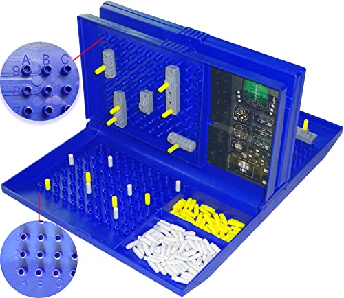 Demacia Battleship Spiel: Traditionelles Strategiespiel für Familien- und Partyspaß (2 Spieler, Ab 8 Jahren) von Demacia