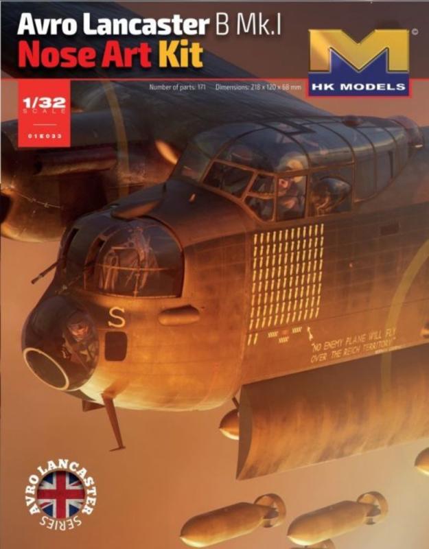 Avro Lancaster B. Mk. I - Nose Art Kit - Cockpit von Hong Kong Models