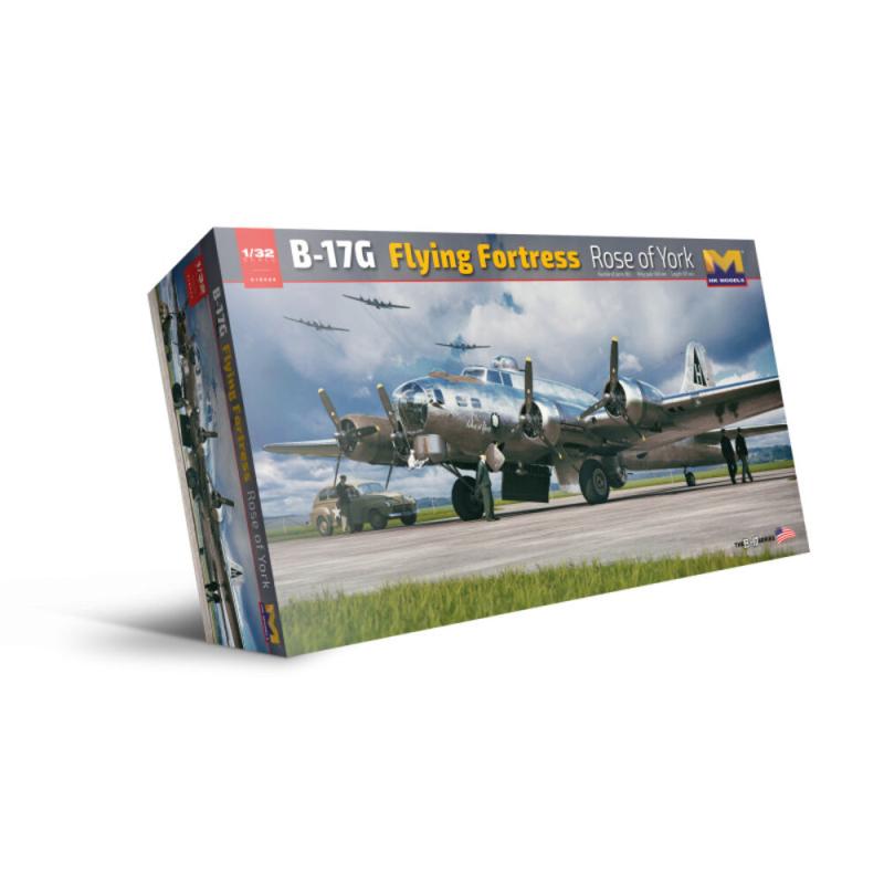 B-17G Flying Fortress - Rose of York - Limited Edition von Hong Kong Models