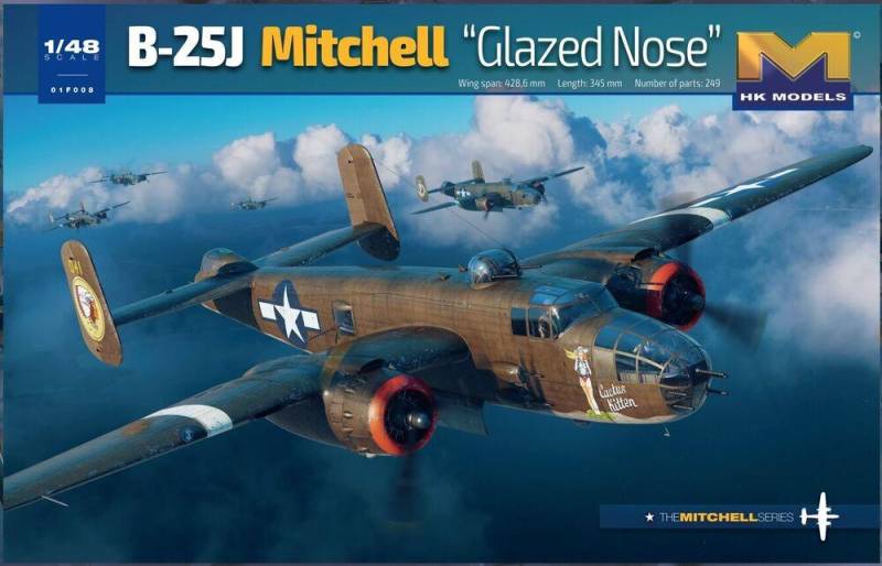 B-25J Glazed Nose von Hong Kong Models