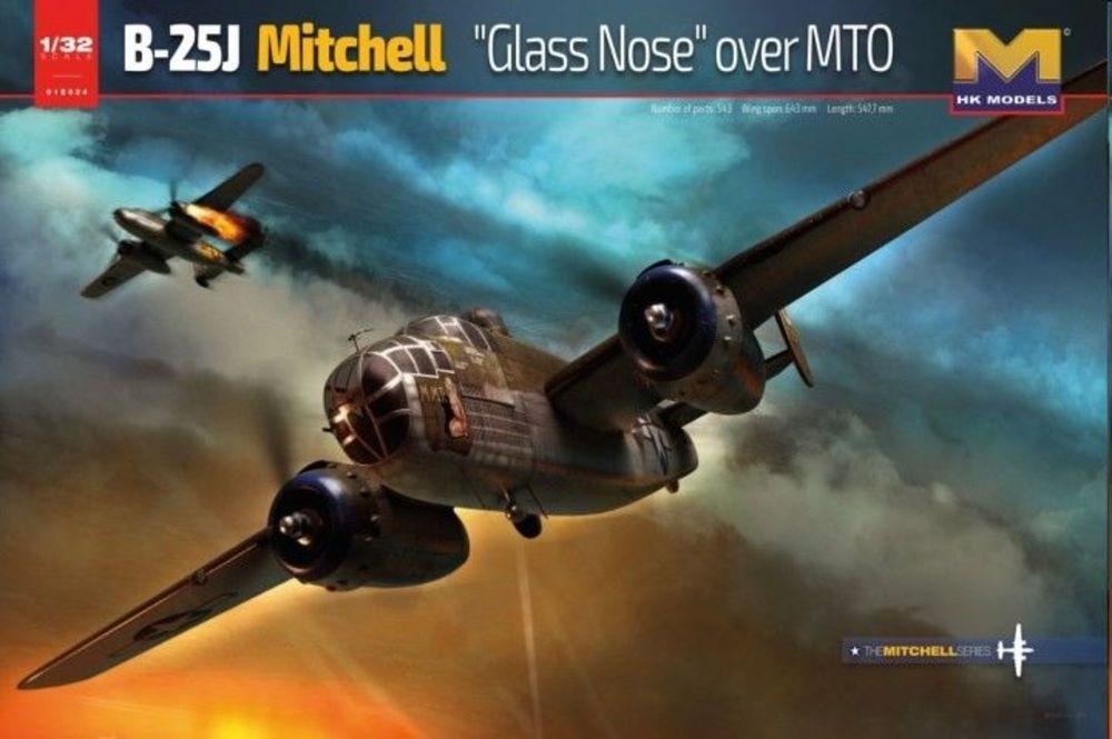 B-25J Mitchell Glass Nose over MTO von Hong Kong Models