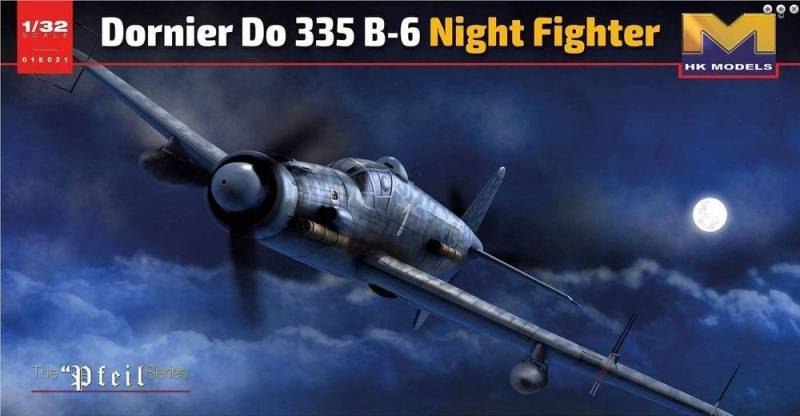 Dornier Do 335 B-6 Night fighter von Hong Kong Models