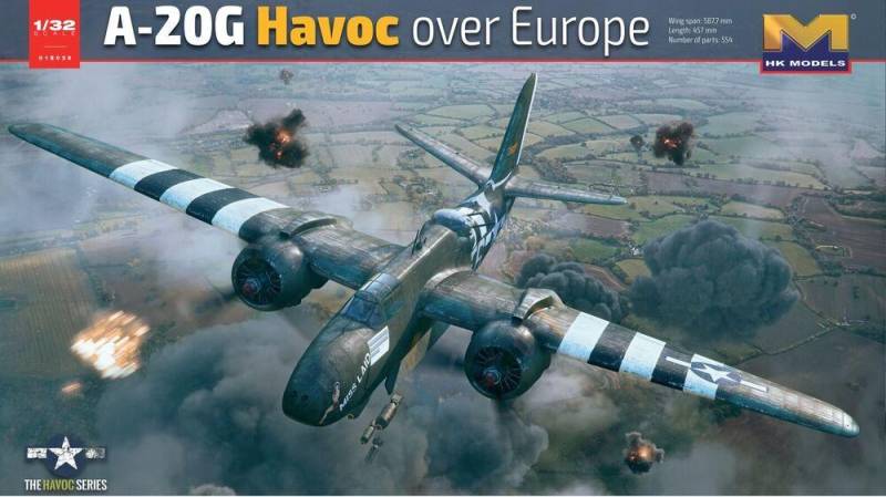 Douglas A-20G Havoc von Hong Kong Models