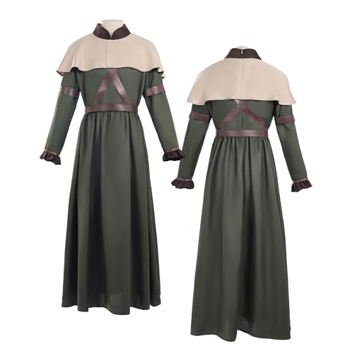 Hongsuny Frauen Elf Anime Cosplay Kostüm Renaissance Fee Kostüm für Halloween Cosplay Party von Hongsuny