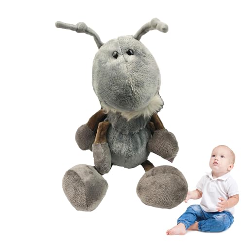 Honhoha Gefüllter Ameisenplüsch Flauschige Kuscheltiere | Kleine Puppe, 38,1 cm, kuscheliges, umarmendes Schlafkissen, perfekt für Vergnügungspark, Früherziehungszentrum, Zuhause von Honhoha