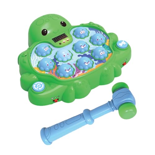 Honhoha Hämmern & Klopfen Spielzeug - Interaktives Hammer Spiel - Hand-Auge-Koordination Spielzeug Tintenfischform Kinder Geschenk Für Reise Schule Zuhause Spielzeit Fähigkeiten Fördern Honhoha Hämmern & Klopfen Spielzeug - Interaktives Hammer Spiel - Hand-Auge-Koordination Spielzeug Tintenfischform Kinder Geschenk Für Reise Schule Zuhause Spielzeit Fähigkeiten Fördern von Honhoha