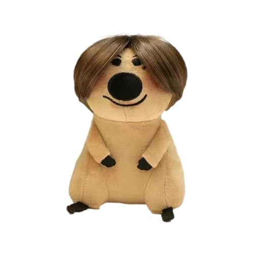 Honhoha Hässlicher Bär Plüsch - Cartoon-Puppe bestickte Bären-Plüschtiere Kuscheltiere,PP-Baumwollfüllung mit Frisur, Geburtstagsgeschenk, Heimdekoration für, Mädchen, Kinder, Erwachsene von Honhoha