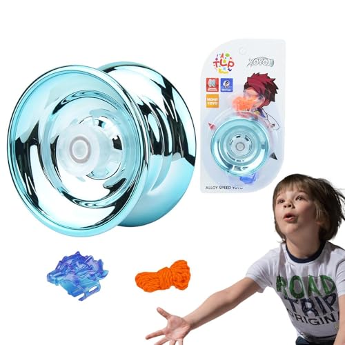 Honhoha Yoyo-Bälle für Kinder | Legierung Yoyo Toy Yo-Yo Ball Reaktionsfreudiges Yo-Yo für Kinder und Erwachsene, Geburtstagsgeschenk, Spielzeug für die Früherziehung im Kindergarten. Trainieren Sie von Honhoha