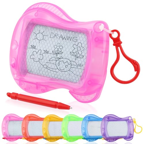 Honosen Mini Maltafel Zaubertafel, Magnetische Maltafel für Kinder, 6Pcs Schreibtafel mit Schlüsselanhänger Kinder, Mitgebsel Kindergeburtstag, Klassenzimmer, Partygeschenke Honosen Mini Maltafel Zaubertafel, Magnetische Maltafel für Kinder, 6Pcs Schreibtafel mit Schlüsselanhänger Kinder, Mitgebsel Kindergeburtstag, Klassenzimmer, Partygeschenke von Honosen