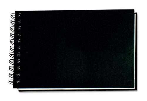 Honsell 30223 Skizzenbuch mit Spiralbindung Hardcover, DIN A3 Querformat, 60 Blatt, 140 g/m, mattes Zeichenpapier, radierfest, säurefrei und alterungsbeständig, schwarz weiß Honsell 30223 Skizzenbuch mit Spiralbindung Hardcover, DIN A3 Querformat, 60 Blatt, 140 g/m, mattes Zeichenpapier, radierfest, säurefrei und alterungsbeständig, schwarz weiß von Honsell