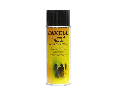 Honsell 47500 - Jaxell Universal Fixativ, alterungsbeständiges Fixierspray für Ihre künstlerischen Arbeiten, seidenmatt auftrocknend, Sprühdose mit 400 ml von Honsell