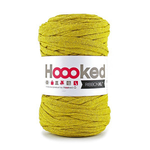 Hoooked Ribbon XL T-Shirt Garn Unicolor SP5 Ocker von Hoooked