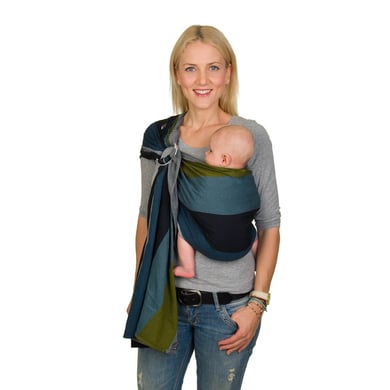 Hoppediz Babytragetuch Ring-Sling Aberdeen von Hoppediz