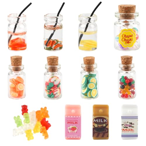 12 Stück Wichtel Zubehör Weihnachten Miniatur Essen und Trinken, Miniatur Puppenhaus Zubehör, Mini Food Küche, Miniatur Essen und Trinken, Miniatur Lebensmittel Set für Weihnachten Deko 12 Stück Wichtel Zubehör Weihnachten Miniatur Essen und Trinken, Miniatur Puppenhaus Zubehör, Mini Food Küche, Miniatur Essen und Trinken, Miniatur Lebensmittel Set für Weihnachten Deko von Hopton