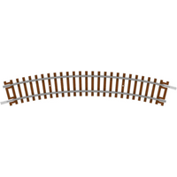 HORNBY TT8003 TT Gebogenes Gleis, Radius 1, 267 mm, 30° von Hornby