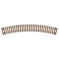 HORNBY TT8004 TT Gebogenes Gleis, Radius 2, 310 mm, 30° von Hornby