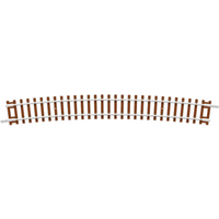 HORNBY TT8007 TT Gebogenes Gleis, Radius 6, 640 mm, 15° von Hornby