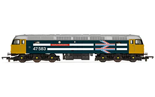Hornby R30040TTS BR Large Arrow Class 47 w/Sound Railroad Plus Lokomotiven, blau von Hornby