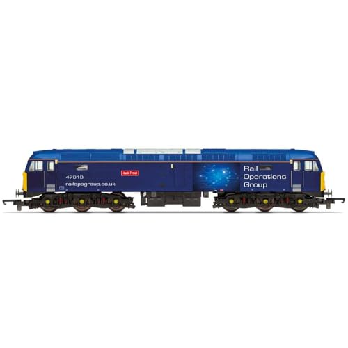 Hornby R30042TTS Bahnbetreiber Klasse 57 w/Sound Railroad Plus Eisenbahnlokomotiven, blau von Hornby