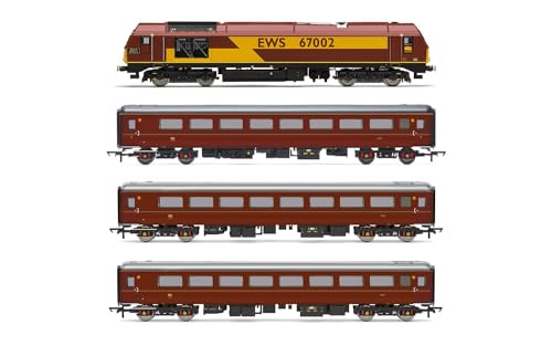 Hornby R30251 EWS Business Train Pack – Epoche 10 Lokomotive – Diesel für Modelleisenbahnsets von Hornby