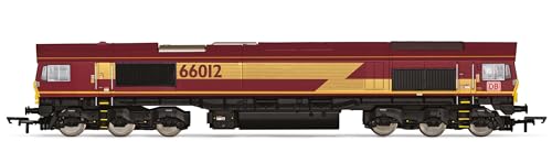 Hornby R30370 DB, Klasse 66, Co, 66012-Epoche 11 Eisenbahnlokomotiven, rot von Hornby