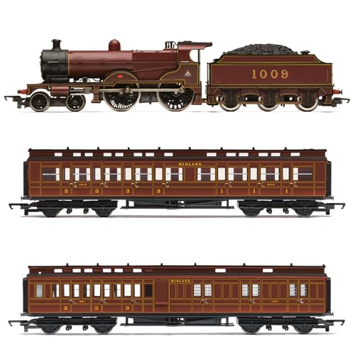 Hornby R30377 Railroad MR Class 4P Compound Train Pack – Epoche 3 Junior, Rot Hornby R30377 Railroad MR Class 4P Compound Train Pack – Epoche 3 Junior, Rot von Hornby