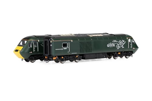 Hornby TT:120 Gauge TT3023M GWR, Class 43 HST Train Pack – Epoche 11 Lokomotive – Diesel für Modelleisenbahnsets von Hornby