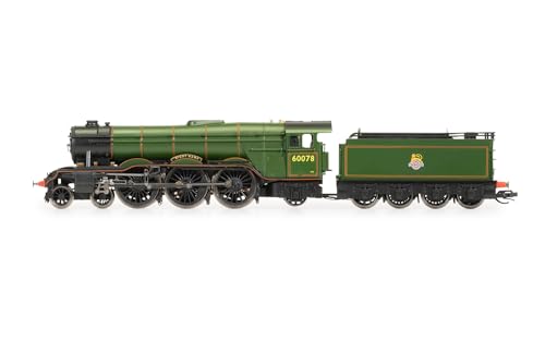 Hornby TT:120 Modelleisenbahn TT3005M BR Klasse A3 4-6-2 60078 „Night Hawk“ – Lokomotiven der 4. Ära, grün von Hornby