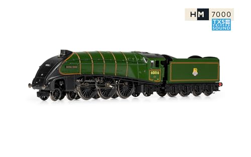 Hornby TT:120 Modelleisenbahn TT3008TXSM BR Klasse A4 4-6-2 60016 „Silver King“ Digital – Epoche 4 (mit Sound ausgestattet) Lokomotiven von Hornby