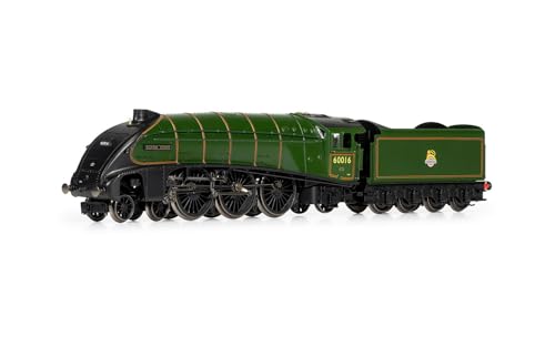 Hornby TT:120 Modelleisenbahn TT3008TXSM BR Klasse A4 4-6-2 60016 „Silver King“ Digital – Epoche 4 (mit Sound ausgestattet) Lokomotiven von Hornby