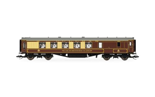 Hornby TT:120 Modelleisenbahn TT4004A Pullman Dritte Klasse Bremse Nr. 162 mit Beleuchtung – Epoche 3 Reisebusse und Reisebuspakete von Hornby