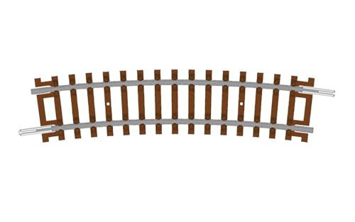 Hornby TT8016 TT-Spur Halbkurve – 3. Radius 15° – Zusätzliche Gleisteile für Modelleisenbahn-Sets, Spielzeugeisenbahn-Gleisteile, beinhaltet: 1x 353 mm 3. Radius HAF-Kurve – Maßstab 1:120 von Hornby