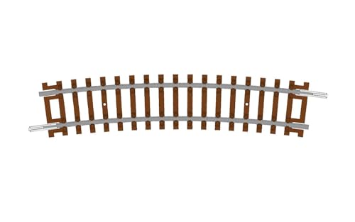 Hornby TT8017 TT-Spur Halbkurve – 4. Radius 15° – Zusätzliche Gleisteile für Modelleisenbahn-Sets, Spielzeugeisenbahn-Gleisteile, beinhaltet: 1x 396 mm 4. Radius HAF-Kurve – Maßstab 1:120 von Hornby