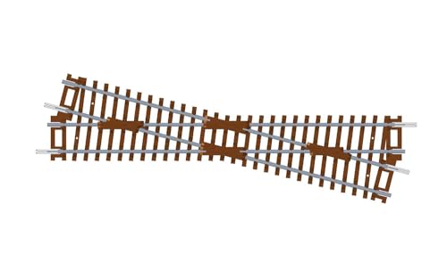 Hornby TT8019 TT-Spur Diamond Crossing Left Hand – Zusätzliche Gleisteile für Modelleisenbahn-Sets, Spielzeugeisenbahn-Gleisteile, beinhaltet: 1x 166 mm Diamond Crossing Left – Maßstab 1:120 von Hornby