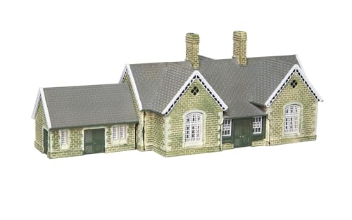 Hornby TT9002 Settle & Carlisle Dent Station Modelleisenbahn TT-Spurbau, Modelleisenbahnzubehör zum Hinzufügen von Landschaften, Dioramen, Wäldern, Gebäuden und mehr, Modellbausätze – Maßstab 1:120 von Hornby