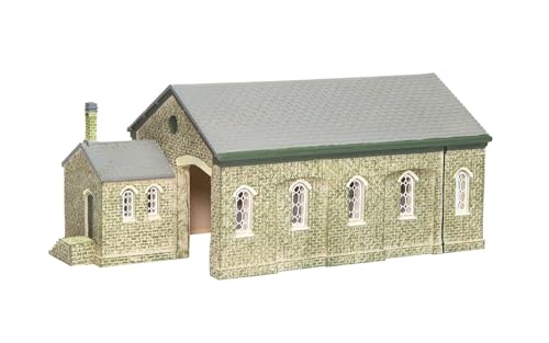 Hornby TT9007 Güterschuppen, Modelleisenbahn TT-Gebäude, Modelleisenbahnzubehör zum Hinzufügen von Landschaften, Dioramen, Wäldern, Gebäuden und mehr, Modellbausätze – Modellzubehör im Maßstab 1:120 von Hornby