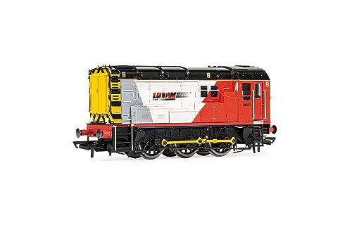 Lokomotive Loram, Klasse 08, 0-6-0, 08632, Epoche 11, Schwarz / Rot / Weiß von Hornby